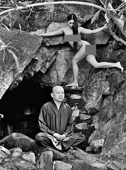 Thái Nhã Vân tiết lộ bản hợp đồng khiến cô "nude để thiền" ảnh 1