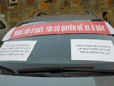 Sky City bị phản đối vì thu phí trông xe 2,5triệu/tháng ảnh 1