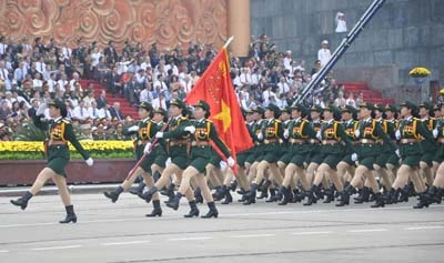 Hình ảnh Lễ mít-tinh, diễu binh, diễu hành kỷ niệm 1.000 năm Thăng Long - Hà Nội ảnh 8