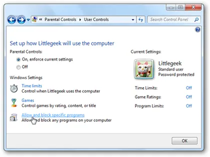 4 chiêu dễ dàng kiểm soát việc dùng Internet của trẻ ảnh 3 4 chiêu dễ dàng kiểm soát việc dùng Internet của trẻ ảnh 3