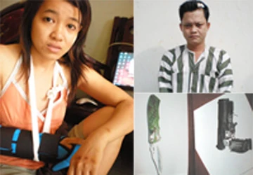 Cô gái bắt cướp có "súng" ảnh 1 Cô gái bắt cướp có "súng" ảnh 1