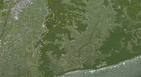 Nhật Bản trước và sau động đất qua Googe Earth ảnh 15