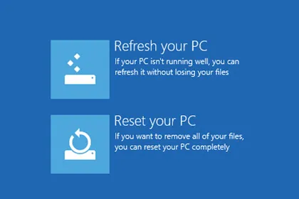 Tìm hiểu chức năng Refresh và Reset trên Windows 8 ảnh 1 Tìm hiểu chức năng Refresh và Reset trên Windows 8 ảnh 1