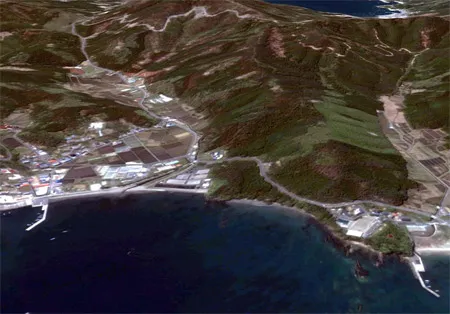 Nhật Bản trước và sau động đất qua Googe Earth ảnh 23