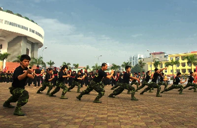 Lễ tổng kết biểu diễn võ thuật cổ truyền chào mừng 1.000 năm Thăng Long - Hà Nội ảnh 4