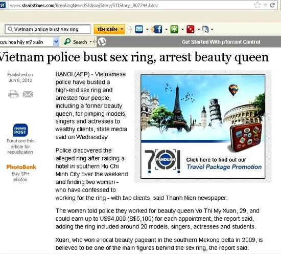 Mỹ Xuân làm rúng động báo nước ngoài ảnh 1