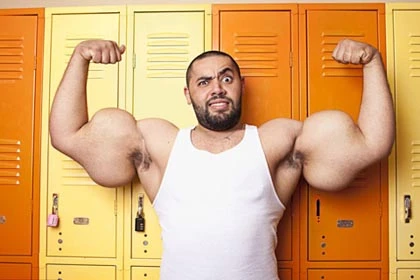 Chàng lực sĩ có bắp tay to nhất thế giới ảnh 1 Chàng lực sĩ có bắp tay to nhất thế giới ảnh 1