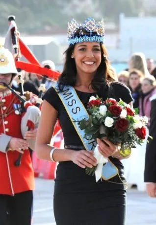 Gibraltar chào đón tân Hoa hậu Thế giới ảnh 2 Gibraltar chào đón tân Hoa hậu Thế giới ảnh 2