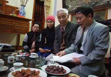 Đoàn giám sát MTTQ đã ghi nhận các ý kiến vụ cưỡng chế tại Tiên Lãng ảnh 1