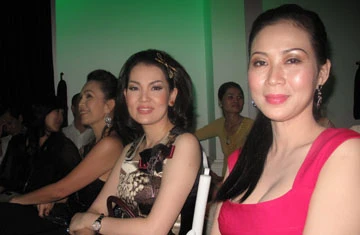 Diễm Hương và Kim Loan. Ảnh: Hòa Bình