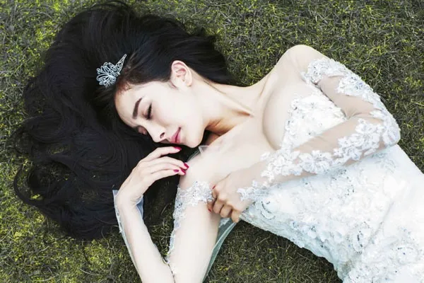 Dương Mịch làm tân nương quyến rũ ảnh 3