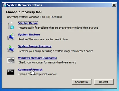 Chép dữ liệu khi Windows không thể khởi động ảnh 4 Chép dữ liệu khi Windows không thể khởi động ảnh 4