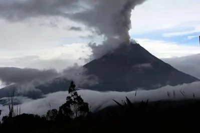 2 núi lửa Guatemala, Ecuador “thức giấc”, hàng ngàn người sơ tán ảnh 1 2 núi lửa Guatemala, Ecuador “thức giấc”, hàng ngàn người sơ tán ảnh 1