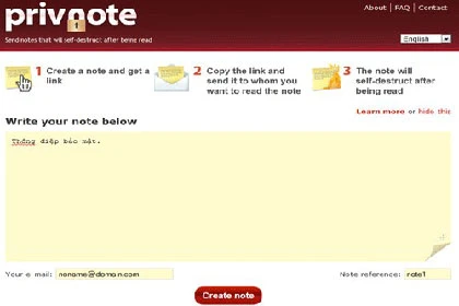 Những ứng dụng gửi tin nhắn bí mật ảnh 3 Những ứng dụng gửi tin nhắn bí mật ảnh 3