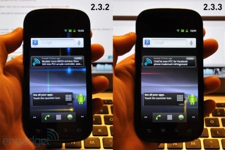 Màn hình điện thoại Google bị đổi màu ảnh 2