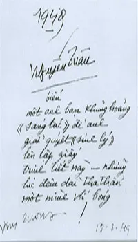 Chuyện ít biết về cha tôi - nhà văn Nguyễn Huy Tưởng và bác Nguyễn Tuân ảnh 2