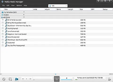 Nokia Music Manager Nokia Music Manager