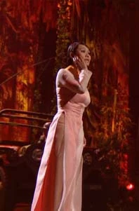 Ca sĩ Ngọc Huyền trong Asia 58.