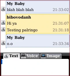 Palringo - Phần mềm Chat miễn phí trên BlackBerry ảnh 5 Palringo - Phần mềm Chat miễn phí trên BlackBerry ảnh 5