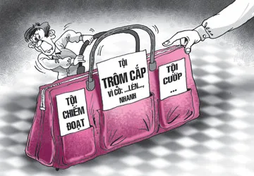 Rình lấy túi xách, tội gì mới đúng? ảnh 1 Rình lấy túi xách, tội gì mới đúng? ảnh 1