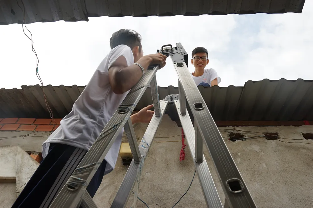 Lớp học thành xưởng cơ khí, thầy trò làm kỹ sư ảnh 12