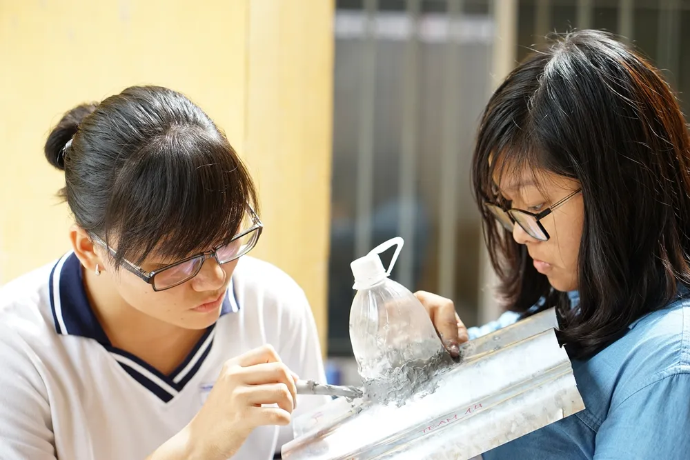 Lớp học thành xưởng cơ khí, thầy trò làm kỹ sư ảnh 9