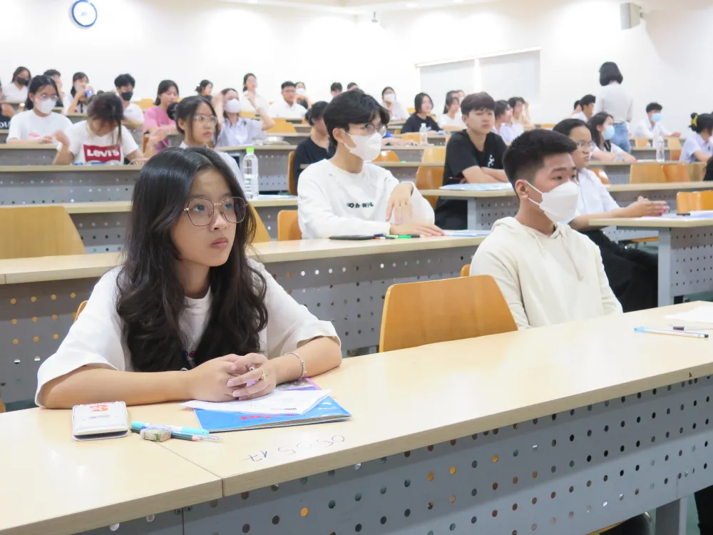 Thí sinh dự thi đánh giá năng lực đợt 1 của ĐH Quốc gia TP.HCM vừa qua. Ảnh: P.A