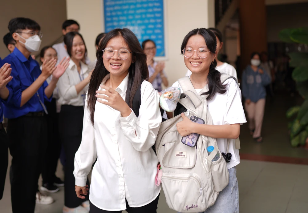 Thí sinh hoàn tất đợt 1 kỳ thi đánh giá năng lực chuyên biệt vừa qua. Ảnh: CTV điểm thi đánh giá năng lực chuyên biệt