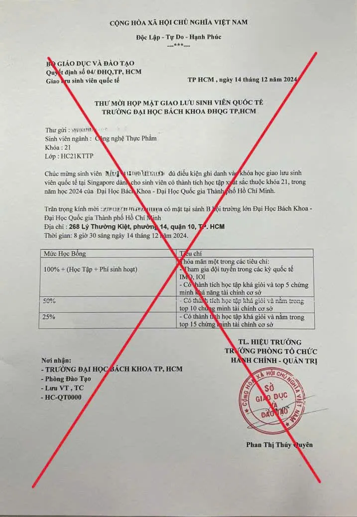 Lừa đảo bằng văn bản giả mạo