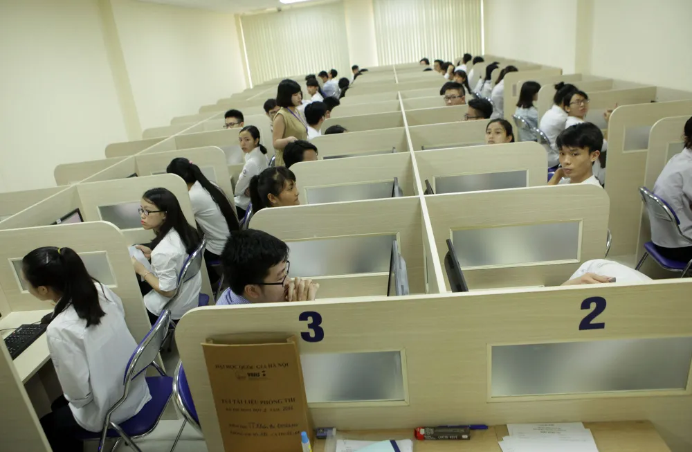 Kỳ thi THPT: Các trường liên kết thành nhóm xét tuyển chung ảnh 1 Kỳ thi THPT: Các trường liên kết thành nhóm xét tuyển chung ảnh 1