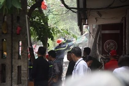 sập nhà ở hà nội