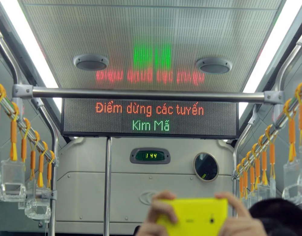 xe buýt nhanh BRT từ Kim Mã đến Bến xe Yên Nghĩa