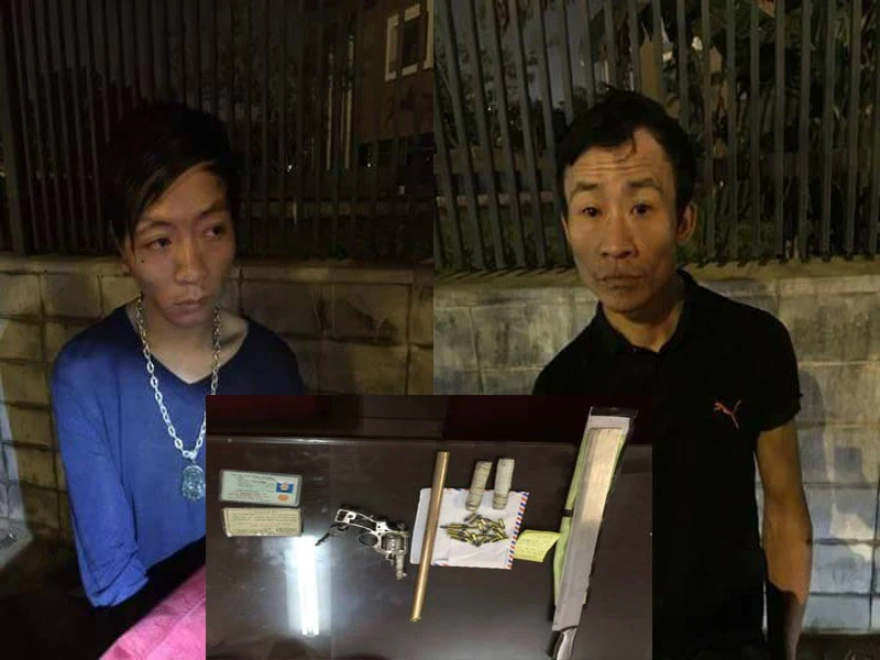 Kẻ thủ súng, đạn trong người bỏ chạy khi gặp cảnh sát ảnh 1