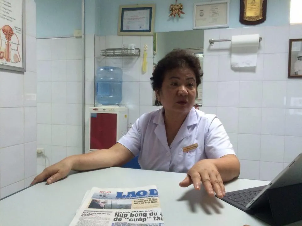 BS Lê Thị Kim Dung - Trung tâm y khoa Thái Hà.
