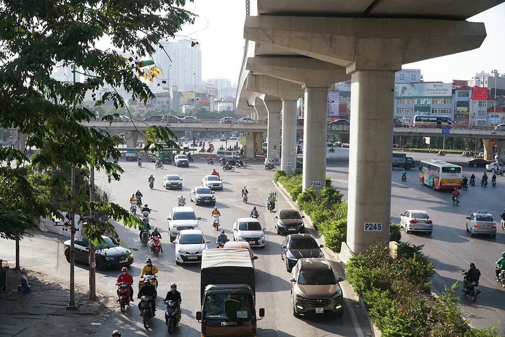 Cận cảnh những nút giao thông đa tầng phía Tây Hà Nội ảnh 4 Cận cảnh những nút giao thông đa tầng phía Tây Hà Nội ảnh 4