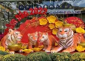 Hà Nội: Hổ dát vàng hút khách dịp Tết Nguyên đán 2022 ảnh 8 Hổ Nhâm Dần: Một là xinh đẹp tuyệt trần hai là xấu độc, xấu lạ