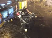 Hà Nội: Truy tìm xe bán tải tông 3 cô gái rồi bỏ chạy trong đêm ảnh 2 Truy tìm tài xế xe tải cẩu rời khỏi hiện trường sau tai nạn