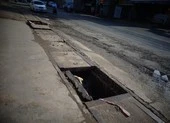 Cần khắc phục 3 hố ga nguy hiểm trên đường