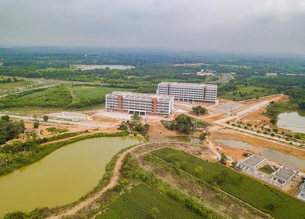 Đại học Quốc gia sẵn sàng đón sinh viên tới học tập và sinh hoạt tại Hòa Lạc vào tháng 9 – 2022. Ảnh Quốc Toản