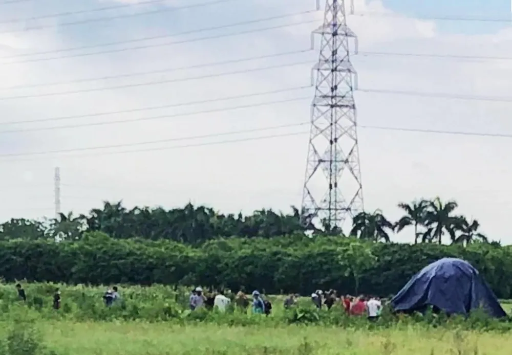 Nơi xảy ra vụ việc. Ảnh CTV