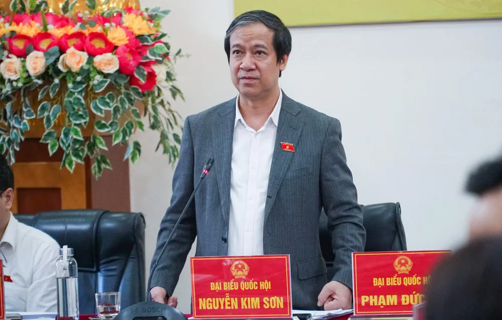 bộ trưởng giáo dục nguyễn kim sơn