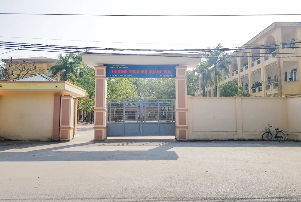 Trường THCS Bùi Quang Mại. Ảnh: PHI HÙNG Trường THCS Bùi Quang Mại. Ảnh: PHI HÙNG
