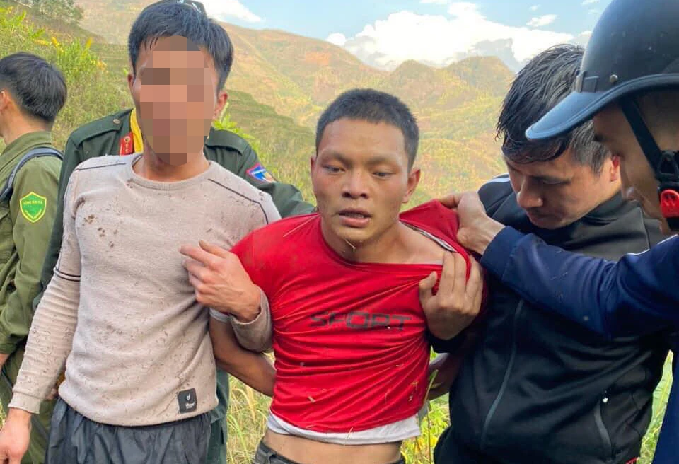 Nghi phạm Minh thời điểm bị bắt giữ. Ảnh CACC