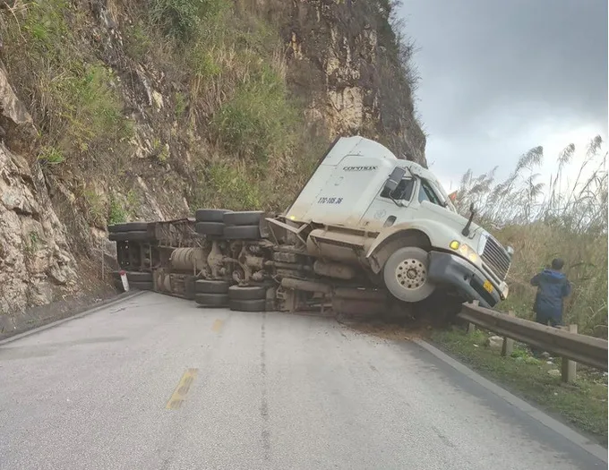 Hiện trường vụ tai nạn. Ảnh: CTV Hiện trường vụ tai nạn. Ảnh: CTV