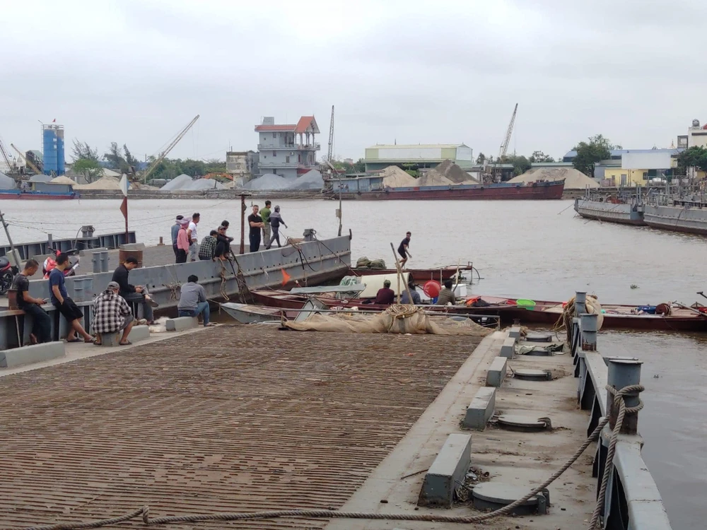 Khu vực nơi xảy ra sự việc. Ảnh CTV