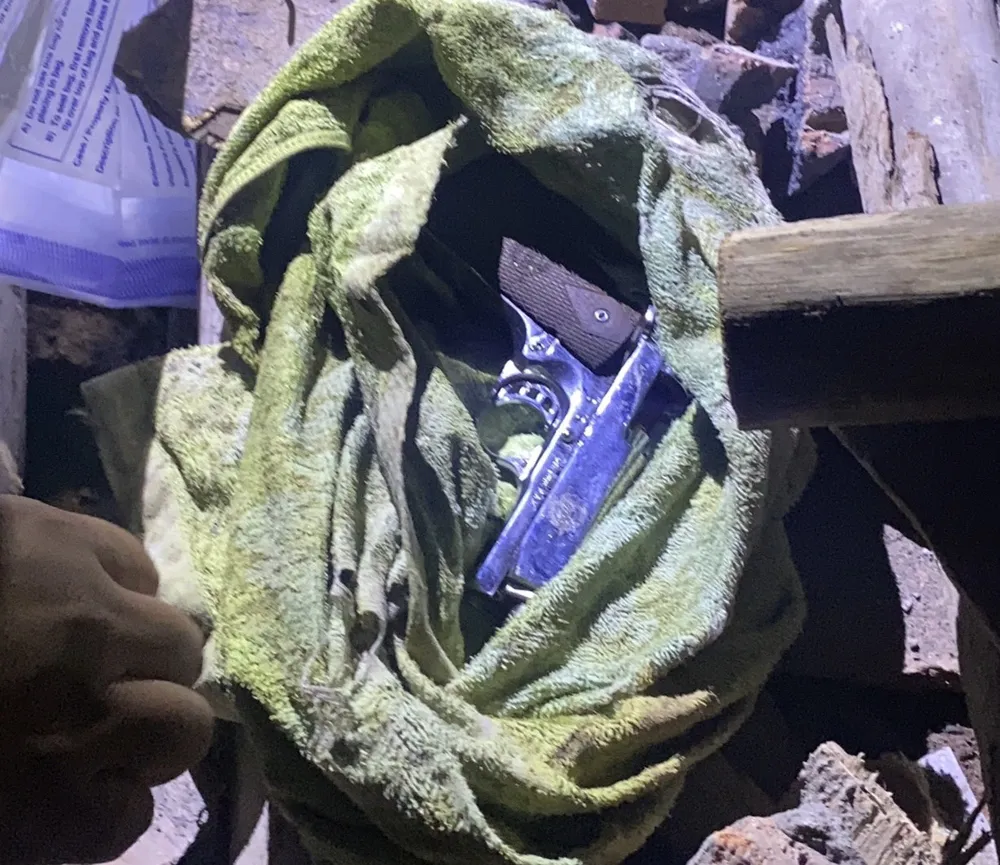 Tang vật gây án. Ảnh CA Tang vật gây án. Ảnh CA