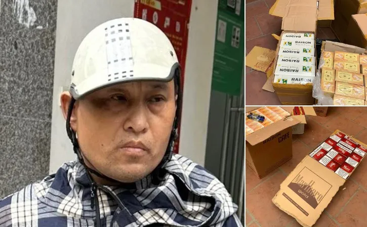 Nguyễn Việt Dũng cùng tang vật