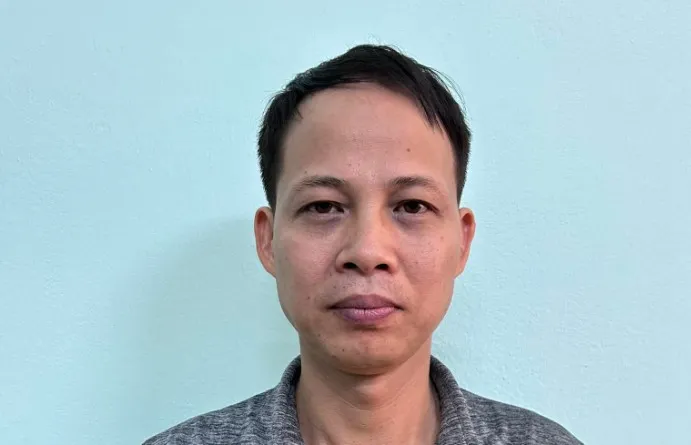 Nguyễn Ngọc Hải tại công an. Ảnh CACC Nguyễn Ngọc Hải tại công an. Ảnh CACC