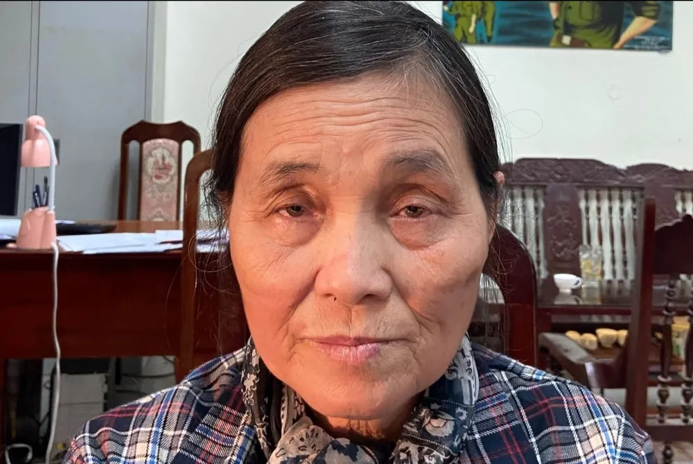 Nguyễn Thị Châm. Ảnh CA Nguyễn Thị Châm. Ảnh CA