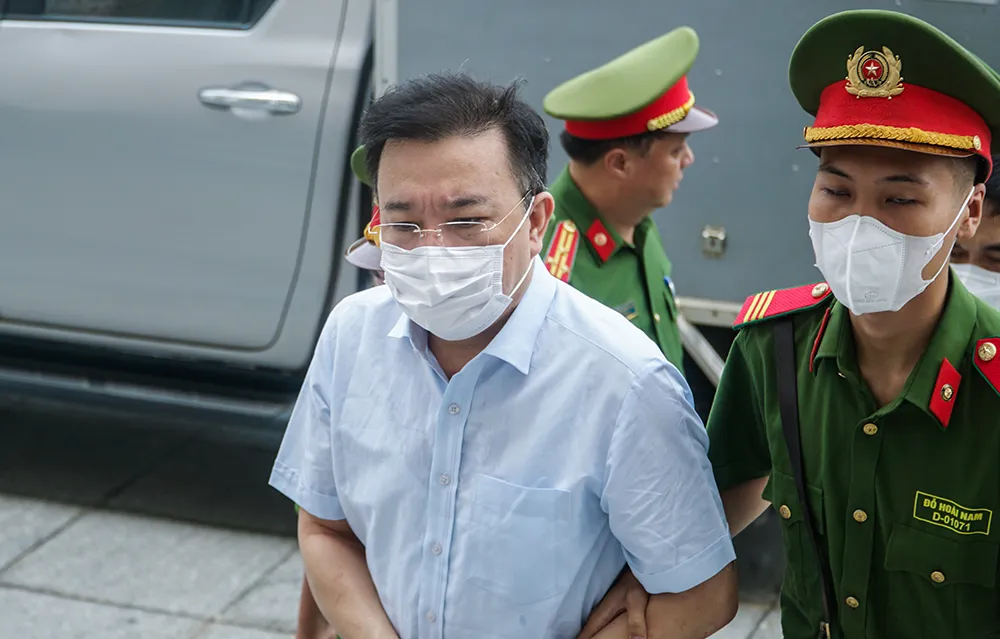 Bị cáo Chử Xuân Dũng, cựu phó chủ tịch UBND Hà Nội.